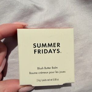 Summer Fridays Blush Butter Balm - toasted terracotta